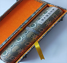 商南书画装裱案例